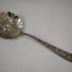 Kirk & Son Sterling Repousse Rose Berry Spoon